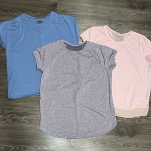Athleta Girl 3 Tee Bundle